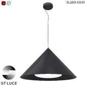 SL6501.413.01 Светильник подвесной ST-Luce Черный LED ОМ
