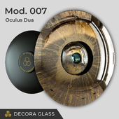 OM Art decor decorative mirror Oculus Dua mod.007
