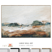 Large Panoramic Accent Wall Art C-687