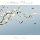 ArtFresco Wallpaper - Дизайнерские бесшовные фотообои Art. Sh-070 OM