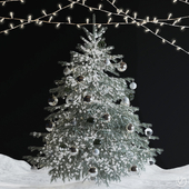 Christmas Tree 14. Vray