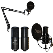 Rode Classic II Limited Edition microphone recording 3D model