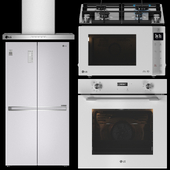Set of kitchen appliances LG 5