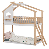 Cronk Twin Over Twin Bunk Bed