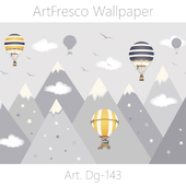 ArtFresco Wallpaper - Дизайнерские бесшовные фотообои Art. Dg-143 OM