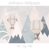 ArtFresco Wallpaper - Дизайнерские бесшовные фотообои Art. Dg-146 OM