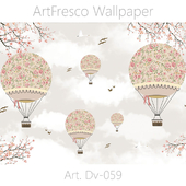 ArtFresco Wallpaper - Дизайнерские бесшовные фотообои Art. Dv-059 OM