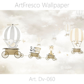 ArtFresco Wallpaper - Дизайнерские бесшовные фотообои Art. Dv-060 OM
