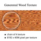 Generated Wood Texture - Code 0001