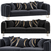 Almira Fabric Velvet Sofa