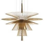 Gravity Pendant Lamp Champagne