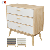 Skandica - Horten chest of drawers 3 drawers