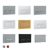 GEBERIT flush buttons for installation 9 pcs. (part 2)