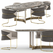 Visionnaire Morgan Mythica Dining Set