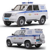 UAZ Patriot Patrol car
