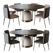 Cantori Arcano Table and Oasi chairs