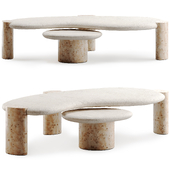 Sassolino  Coffee Side Table by Crate & Barrel