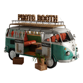 Photo booth on wheels