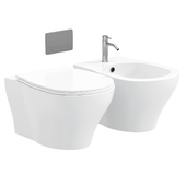 AZZURRA XL Wall hung toilet