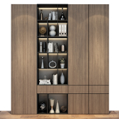 Modern luxury wooden bookshelf GHS-2382