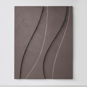 Abstract composition. Relief. Plateau. four