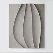 Abstract composition. Relief. Plateau. eleven