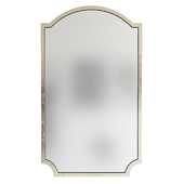 Mirror Home Distressed Gold Leaf Wall Mirror