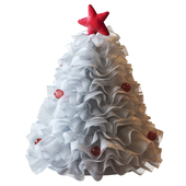 рождественская елка из ткани