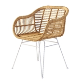 Zole Synthetic Wicker Garden Chair