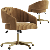 CB2 Channel Office Chair