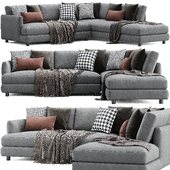 West Elm Haven Chaise sofa