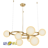 OM Pendant chandelier Lussole LSP-8804