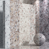 Material (seamless) - terrazzo quartzite set 184