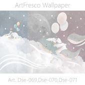 ArtFresco Wallpaper - Дизайнерские бесшовные фотообои Art. Dse-069, Dse-070, Dse-071 OM