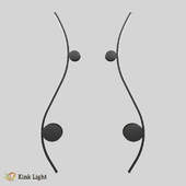 Wall lamp Falte black (right and left) 08410-100L,19 08410-100R,19 OM