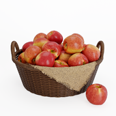 Basket With Apples