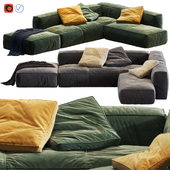 Modular Sofa Peanut B by Bonaldo