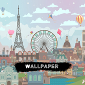 Wallpaper kids | Cat Paris