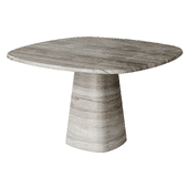 Wedge table by Serafini
