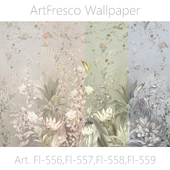 ArtFresco Wallpaper - Дизайнерские бесшовные фотообои Art. Fl-556,Fl-557,Fl-558,Fl-559 OM