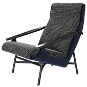 CLAUDE DELOR Lounge Chair