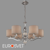 OM Pendant chandelier with lampshades Eurosvet 60111/6 Shantel