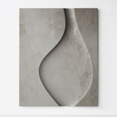 Abstract composition. Relief. Plateau. thirty