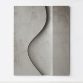 Abstract composition. Relief. Plateau. 32