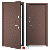 Entrance metal door Iris (Abvehr)