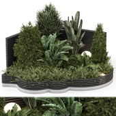 Backyard and Landscape Set Bush and Tree - Set 1337