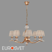 OM Classic chandelier with lampshades Eurosvet 60097/8 Sortino