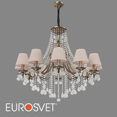 OM Pendant chandelier with crystal Bogates 315/12 Liguria