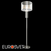 OM Floor lamp chrome-plated with lampshade Eurosvet 01079/1 Fargo