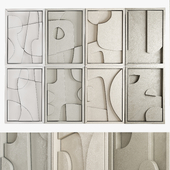 Set of Reliefs by Edith Beurskens